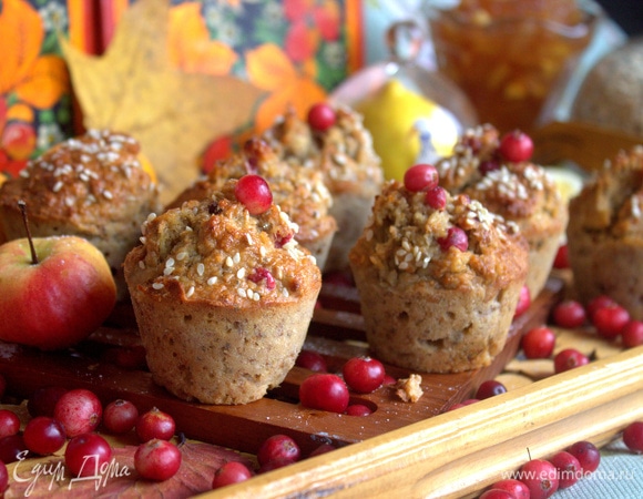 Кексы подать на завтрак или к чаю.