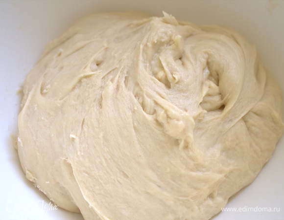 Накрыть тесто и дать постоять.