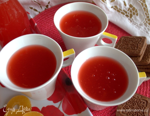 Можно сразу разлить по чашкам.