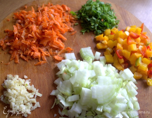 Подготовить овощи.