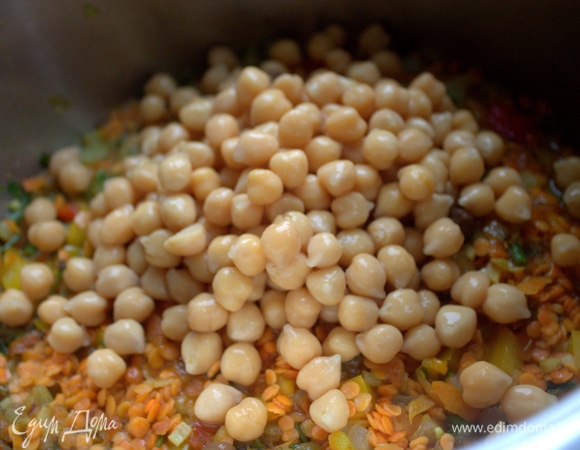 Теперь очередь нута.