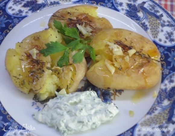 Для меня и мяса не надо, когда на столе такой аппетитный картофель.