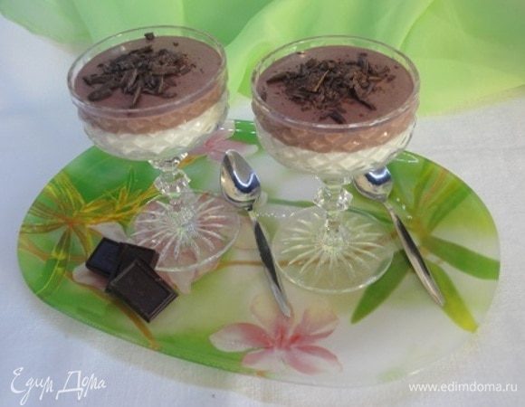 По желанию украшаем шоколадом.