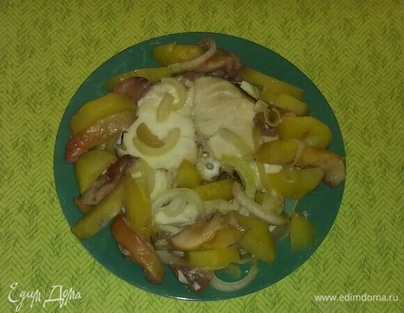 Спустя указанное время достать противень из духовки. Приятного аппетита!