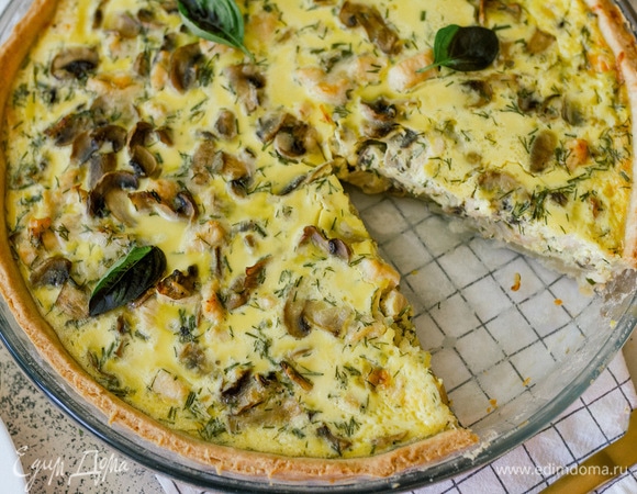 Киш очень вкусно есть как в горячем, так и в холодном виде. Приятного аппетита!