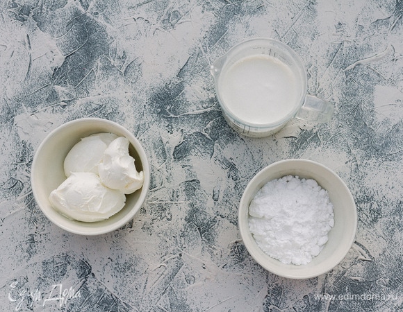 Подготовить ингредиенты для крема.
