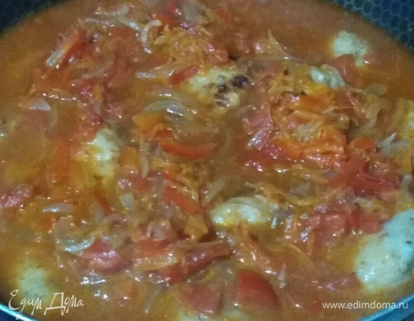 Залить приготовленным маринадом.