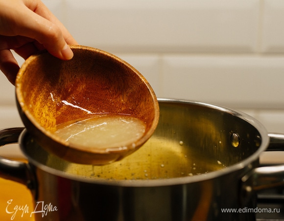 Затем — сок одного лимона.