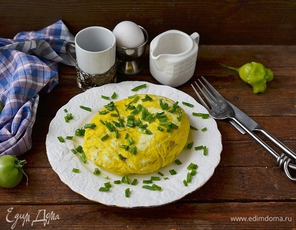 Подавайте к столу с зеленью.
