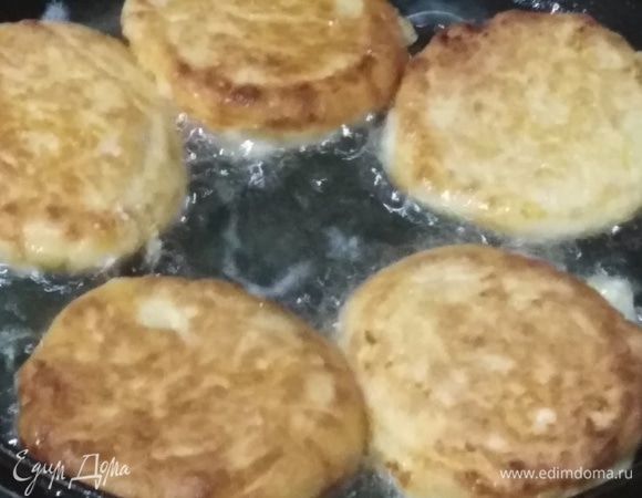 Жарить с двух сторон до готовности.