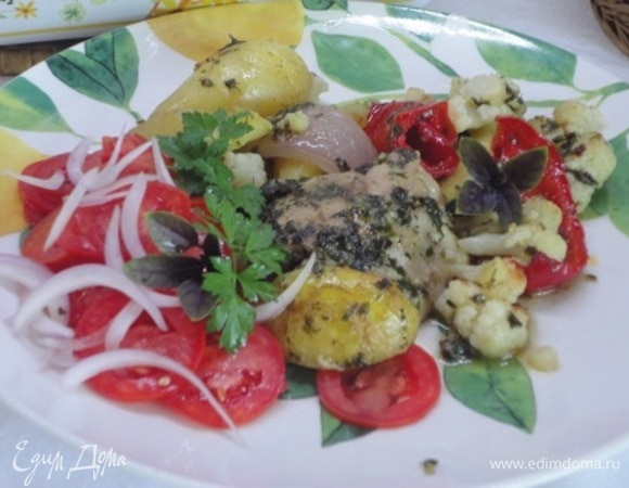 При подаче можно добавить еще и свежие овощи, зелень. Приятного аппетита!