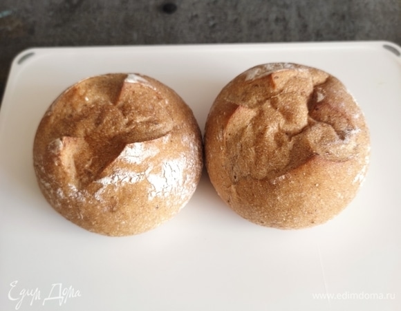 Булочки я использовала готовые, покупные.