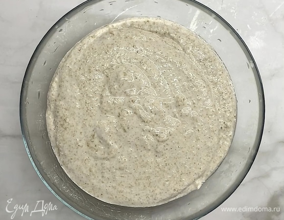 Накрываем полотенцем и оставляем еще на 12 часов для ферментации.