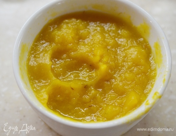 Измельчите с помощью блендера в пюре.