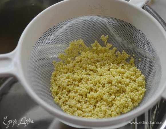 Пшено хорошо промойте.
