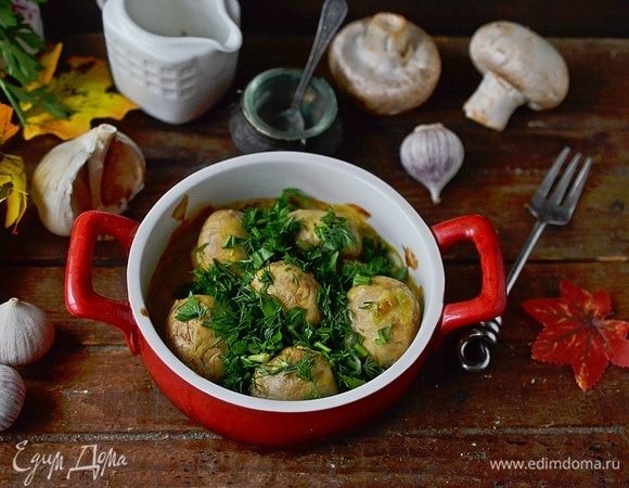 Посыпьте зеленью и подавайте к столу. Приятного аппетита!