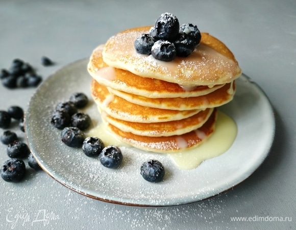 Подавайте с любимым соусом или сгущенным молоком.