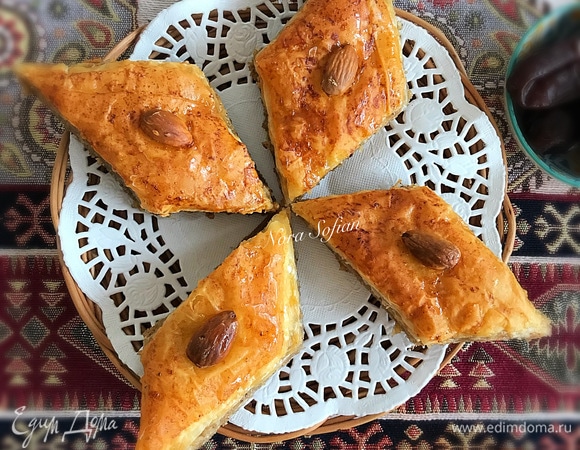 Наш вкусный и ароматный десерт готов.