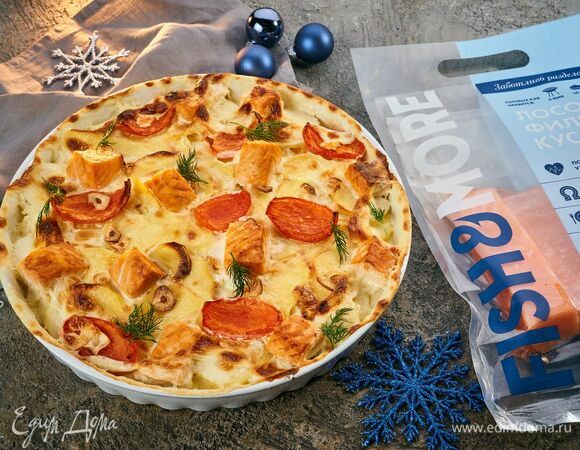 При подаче украсьте блюдо укропом.