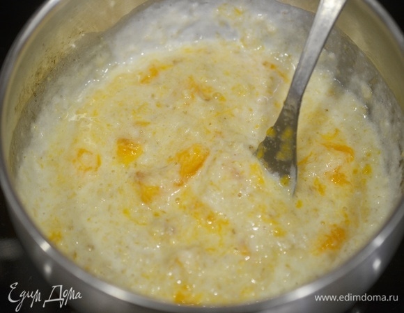 Добавьте в кашу, перемешайте.