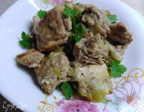 Перемешать, подать к столу. Приятного аппетита!