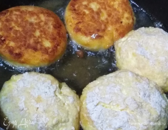 Жарим с двух сторон до готовности.