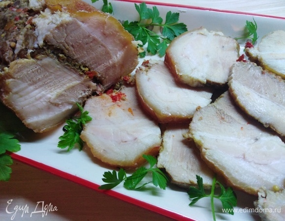 Нарезать и подать к столу. Приятного аппетита!