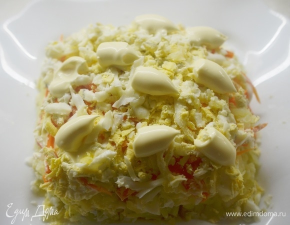 Немного майонеза.