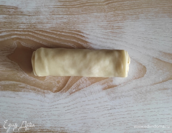 Получается вот такой пирожок.