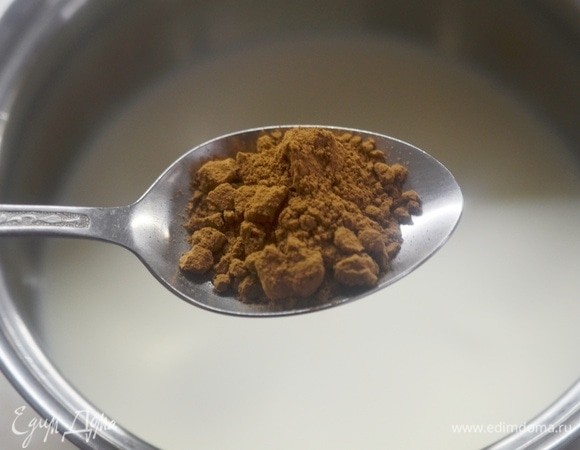 Какао-порошок.