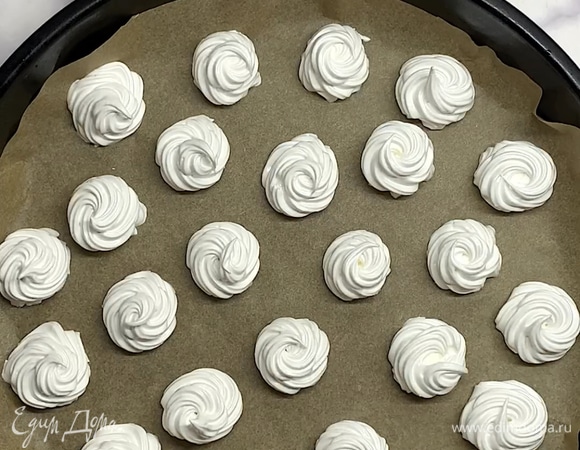 Ставим в духовку и высушиваем при 90–100°C ~ 1 час.