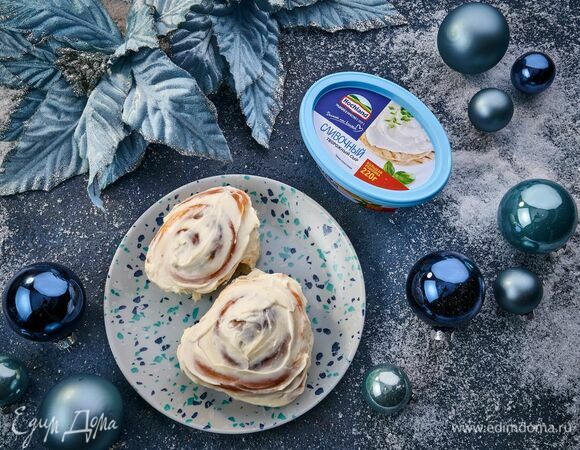 Подавайте воздушные булочки с нежным кремом на праздничный стол!