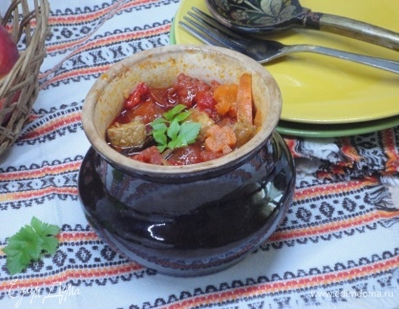 Подаем со свежей петрушкой, как в Венгрии.