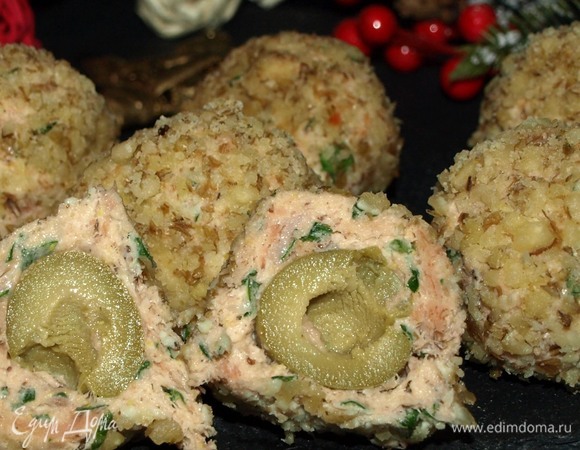 Готовые шарики подаем к столу!