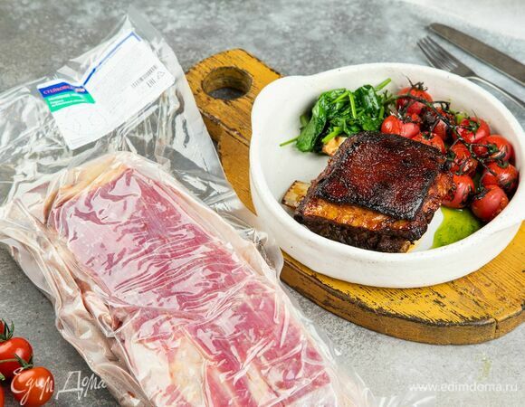 Ароматные ребрышки готовы.