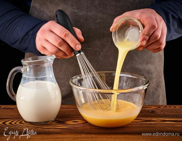 Добавьте масло.