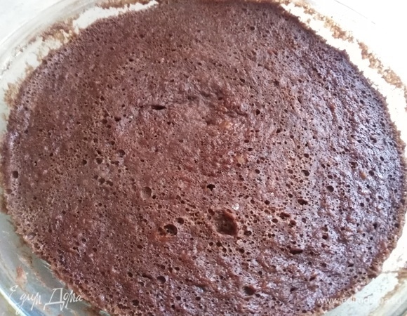 Поставить в микроволновку на 5 минут. Остудить.