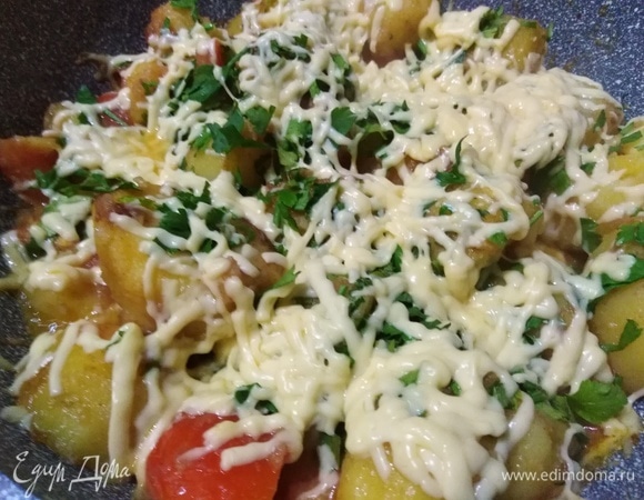 Накрыть крышкой и припустить в течение 5 минут. Приятного аппетита!