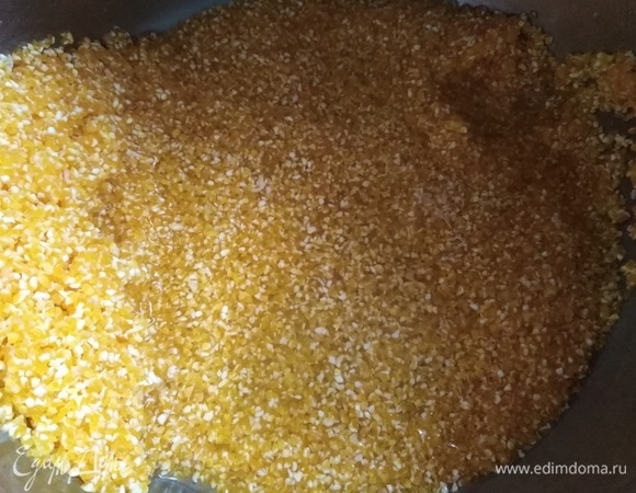 Крупу хорошо промыть.