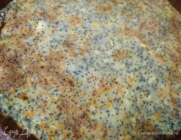 Выпекать при 180°C 50–60 минут.