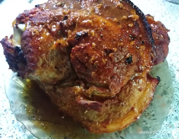 Затем пакет раскрыть и допечь рульку еще в течение 15 минут.