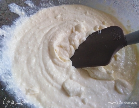 Пробить блендером.