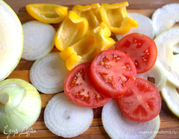 Подготовить овощи.