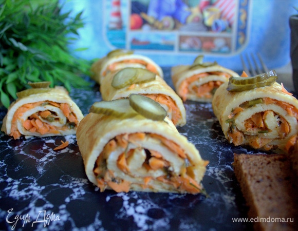 Или как закуску.