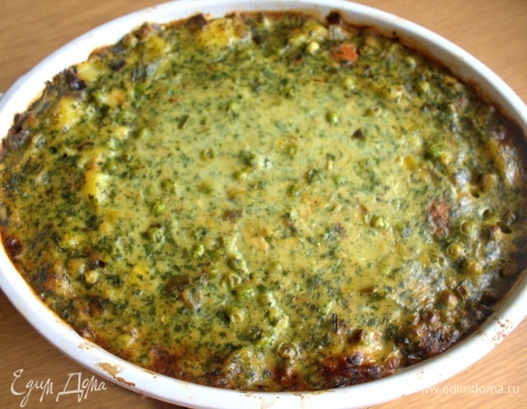 Запекать при 180°C 40 минут.