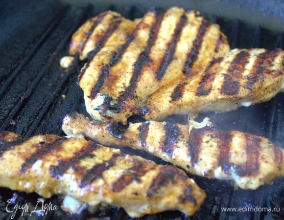 Или на открытом гриле на улице.