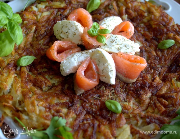 Подавайте в теплом виде, например, с малосольной рыбой и сливочным сыром.