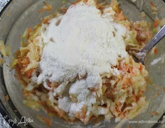 Затем рисовую муку.