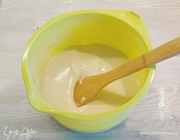 Опара подошла.