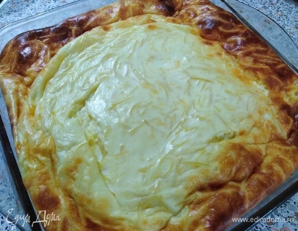 Поставить в заранее разогретую духовку. Запекать при 180°C 40 минут.